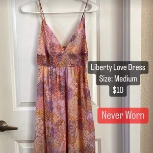 Liberty love dress, Size: Medium